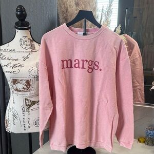 PANACHE APPAREL Pink 'Margs' Sweatshirt